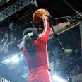 Indiana Cheerleaders Saving a Stuck Ball Was the Highlight of This NCAA Game