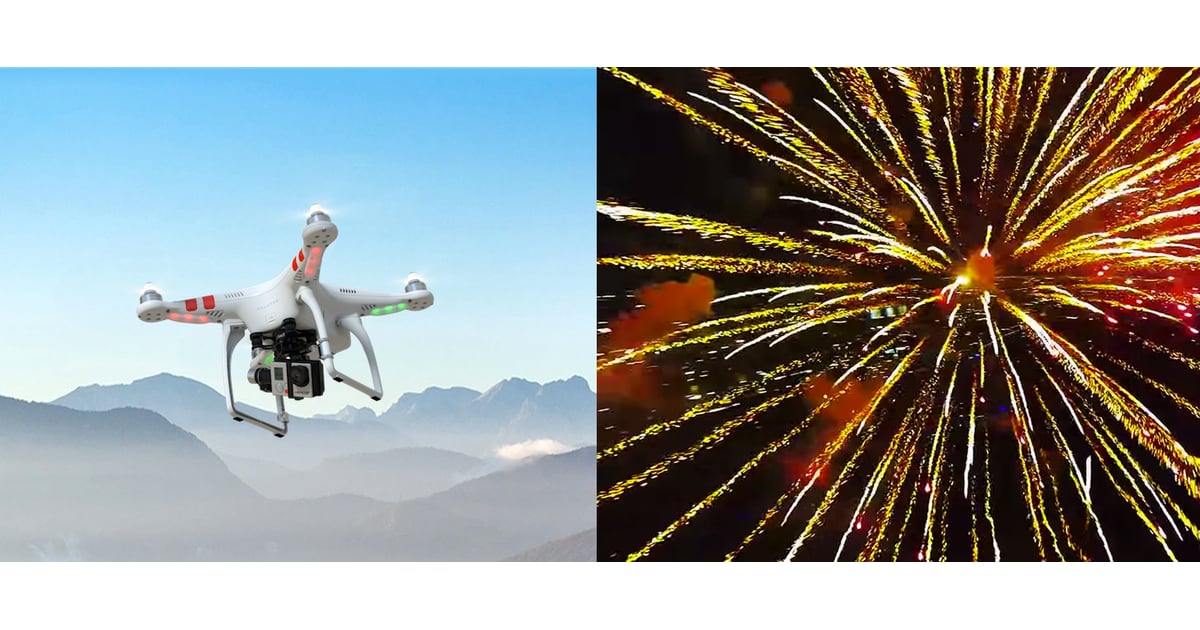 Fireworks Drone Video POPSUGAR Tech