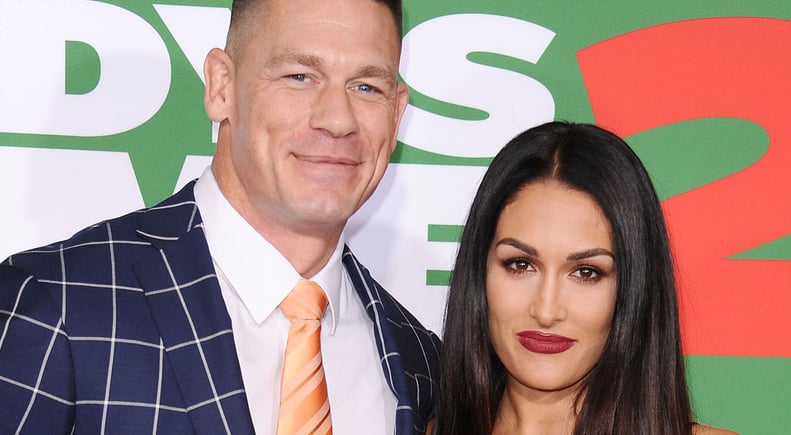 WESTWOOD, CA - NOVEMBER 05:  John Cena and Nikki Bella attend the premiere of 