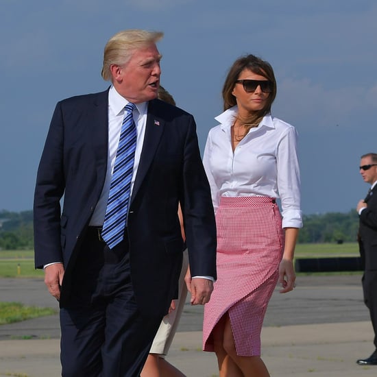 Melania Trump Gingham Altuzarra Skirt