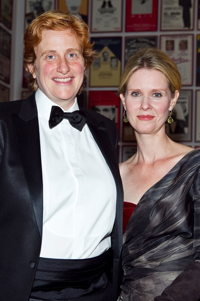 Cynthia Nixon and Christine Marinoni