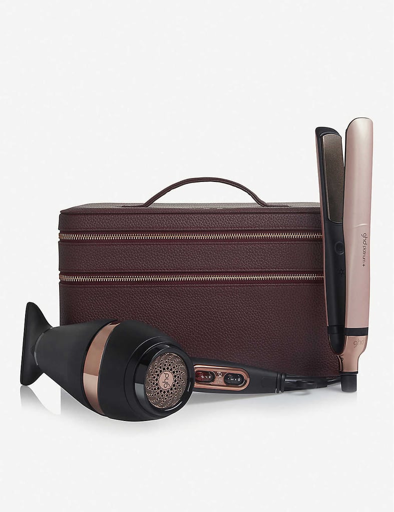 GHD Royal Dynasty Platinum+ Styler and Air Professional Hairdryer Deluxe Set