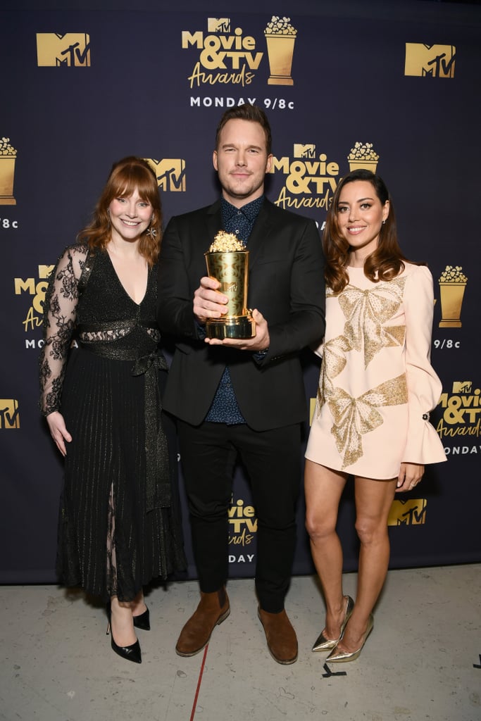 Chris Pratt at the MTV Movie and TV Awards 2018