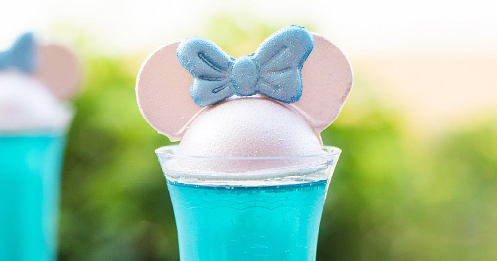 Blue Sparkling Wine at Disney World POPSUGAR Food