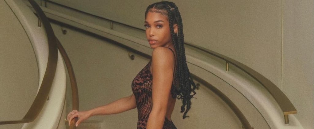 Lori Harvey's Mugler Star-Print Mini Dress | Instagram