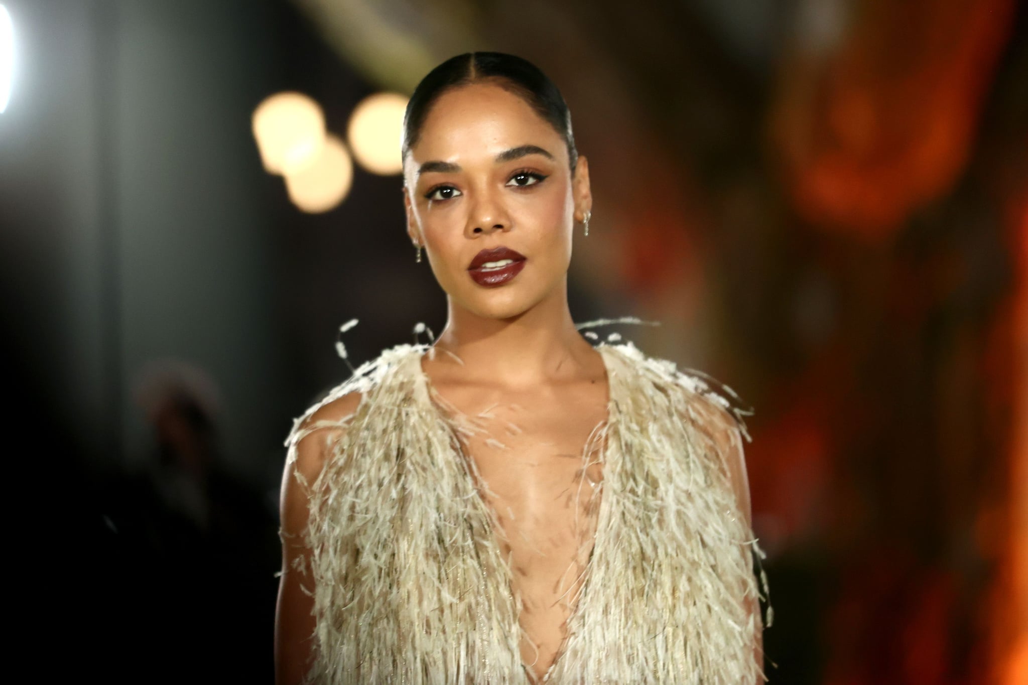 LOS ANGELES, CALIFORNIA - SEPTEMBER 25: Tessa Thompson attends The Academy Museum of Motion Pictures Opening Gala at The Academy Museum of Motion Pictures on September 25, 2021 in Los Angeles, California. (Photo by Matt Winkelmeyer/WireImage,)