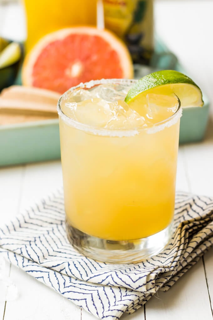 Pineapple Grapefruit Paloma