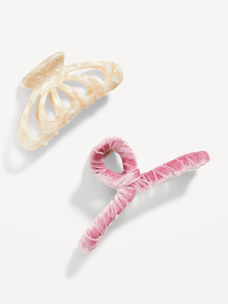 Stocking Stuffers For Big Kids: Old Navy Claw Hair Clips Variety 2-Pack