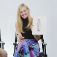 Watch Elle Fanning and Justice Smith Play a Hilarious Round of All the Bright Places Pictionary