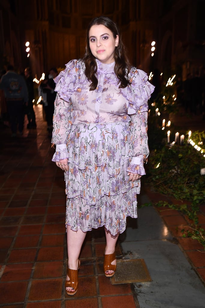 Beanie Feldstein at the Rodarte Fall 2020 Show