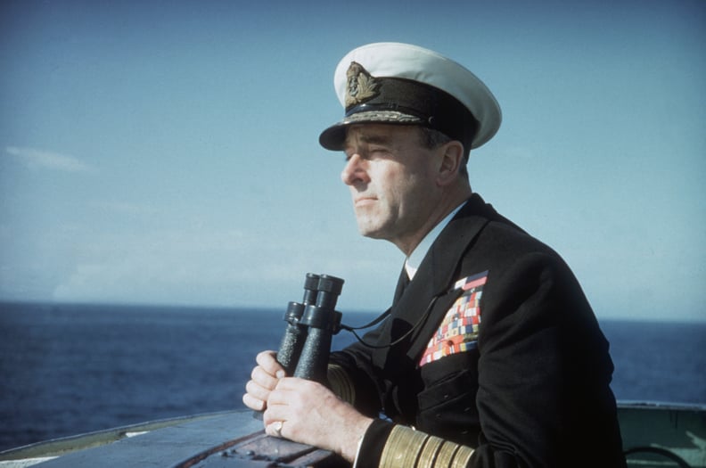 Lord Mountbatten, 1st Earl Mountbatten of Burma (1900 - 1979), Commander of the Mediterranean Fleet, on naval exercises at Malta and Gibraltar in 1956. (Photo by Hulton Archive/Getty Images)
