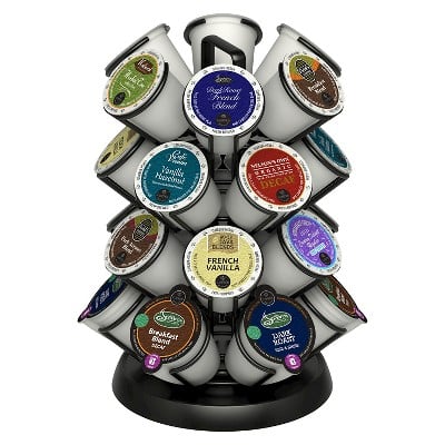 Java Concepts Deluxe Coffee Carousel Pod Holder For K-Cups