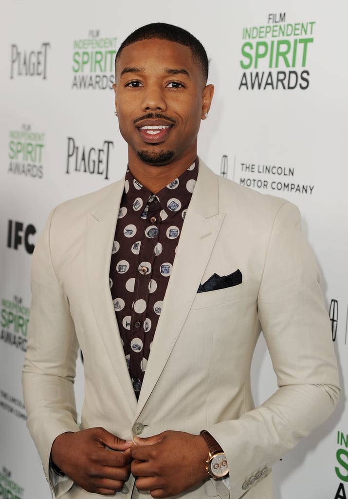 Michael B. Jordan at the Spirit Awards 2014