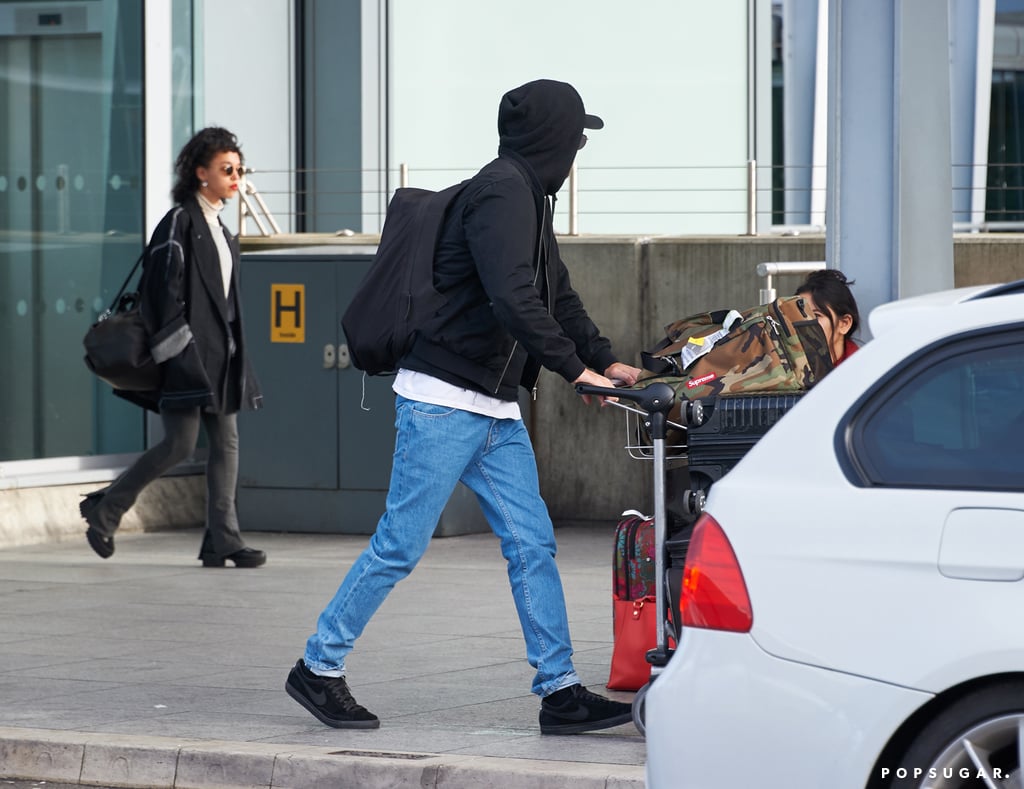 Robert Pattinson and FKA Twigs at LAX Airport November 2015