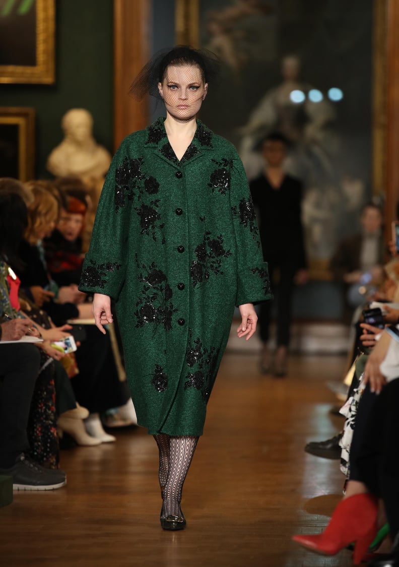 Meghan Markle Green Erdem Coat March 2019 | POPSUGAR Fashion