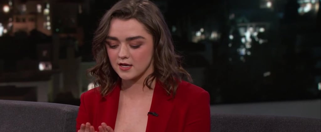 Maisie Williams Talks Game of Thrones Ending on Kimmel