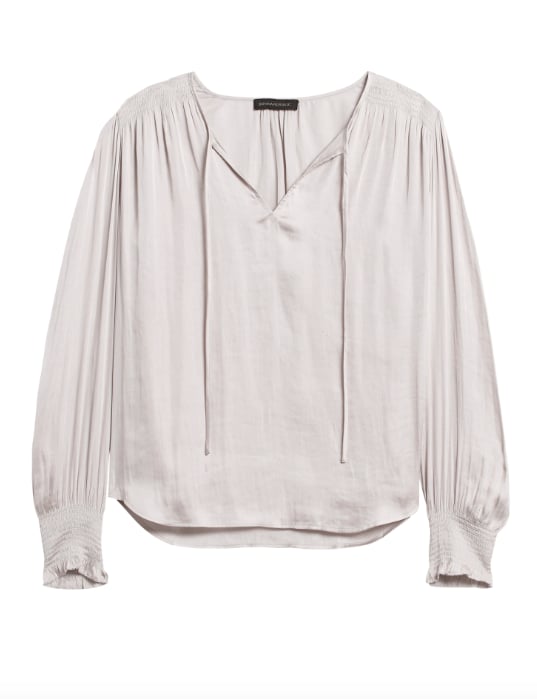 Best Blouses on Banana Republic | POPSUGAR Fashion