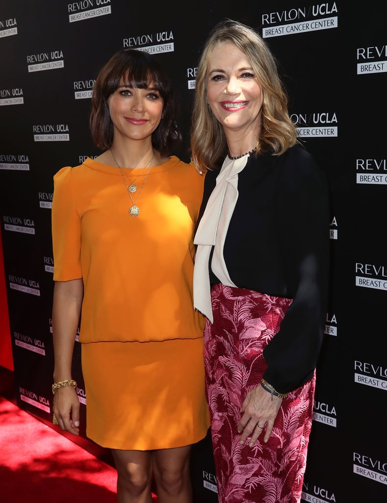 Rashida Jones and Peggy Lipton at Revlon Luncheon 2016