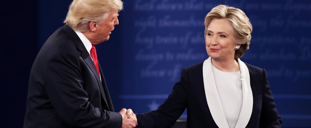 Hillary Clinton Avoiding Hug From Donald Trump Video