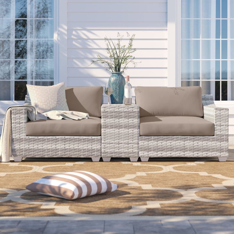 Falmouth 3 Piece Rattan Seating Group with Cushions