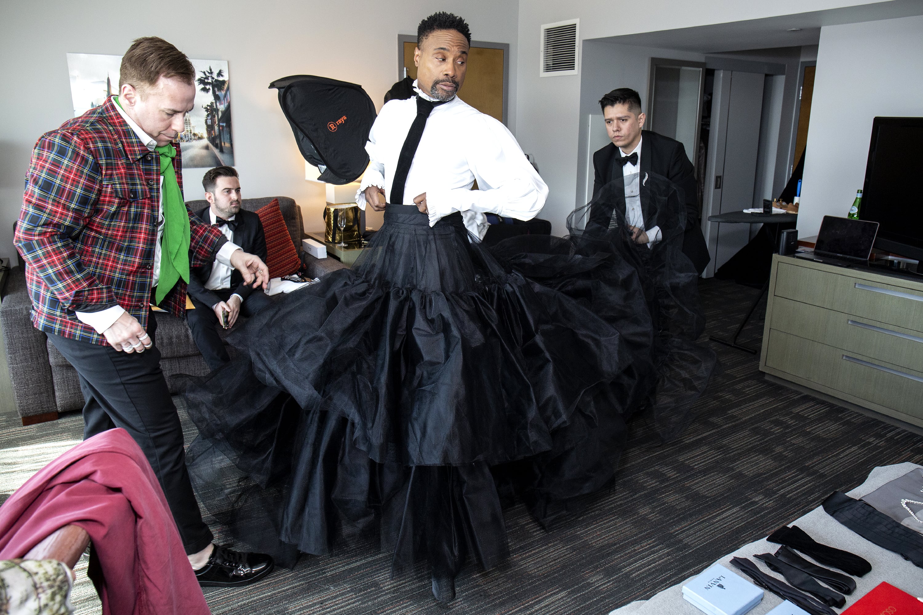 Billy Porter Christian Siriano Gown at the 2019 Oscars POPSUGAR Fashion