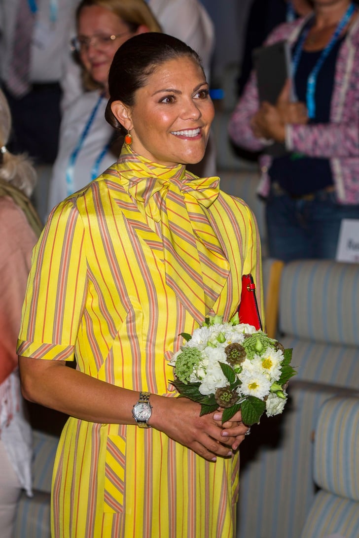 Princess Victoria Wearing Queen Silvia's Dress