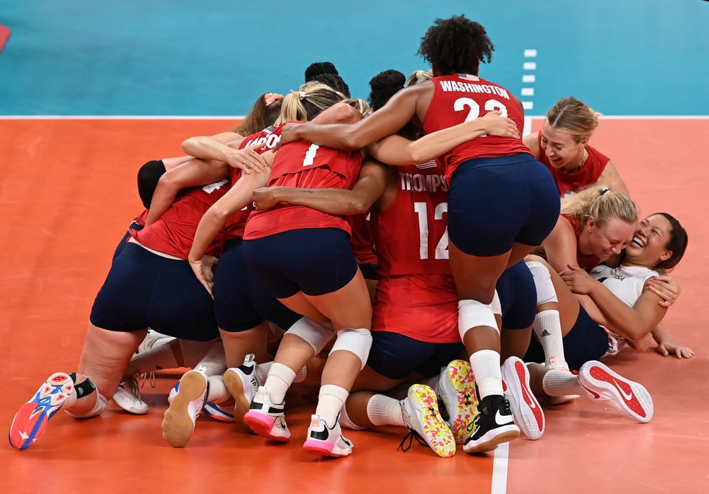 The US Women's Volleyball Team Wins Their First Olympic Gold