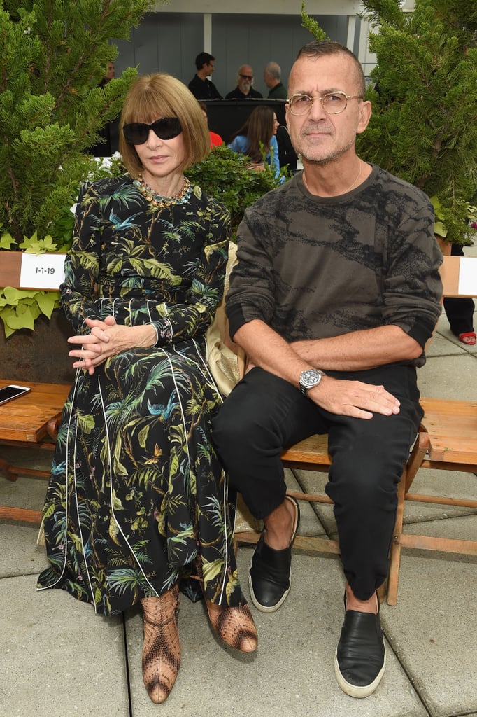 Anna Wintour and Steven Kolb