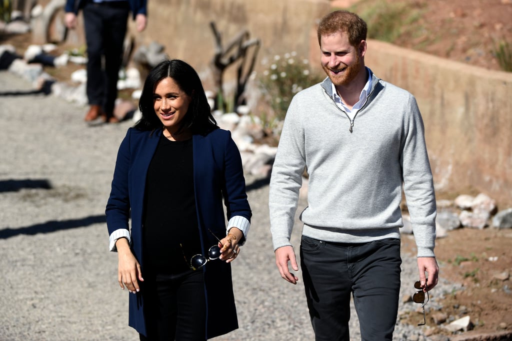 Prince Harry Meghan Markle Visit School on Morocco Tour 2019