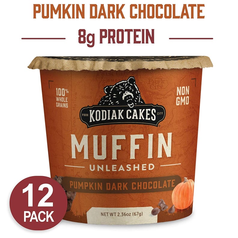 Kodiak Cakes Minute Muffins High Protein Snack, Pumpkin Dark Chocolate