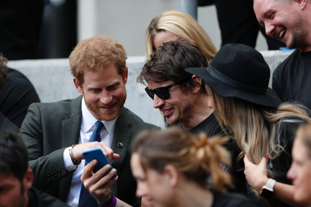Prince Harry at Army Navy Rugby Match May 2017