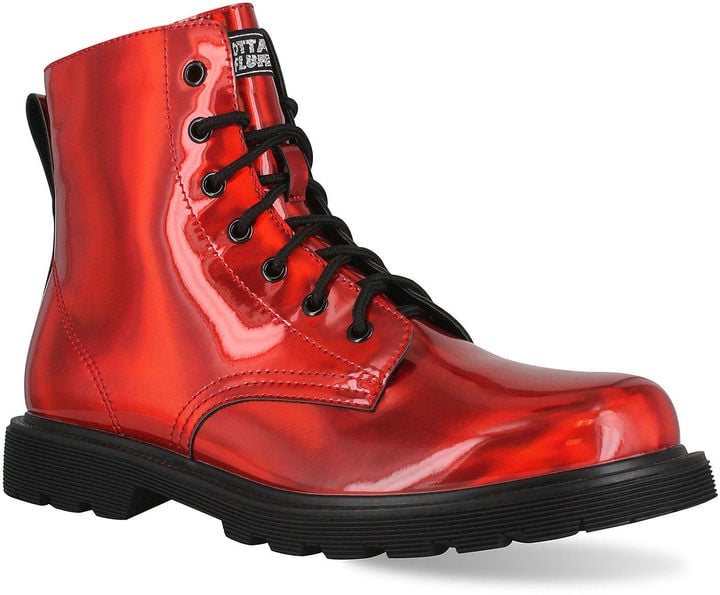 Gotta Flurt Luna Combat Boots