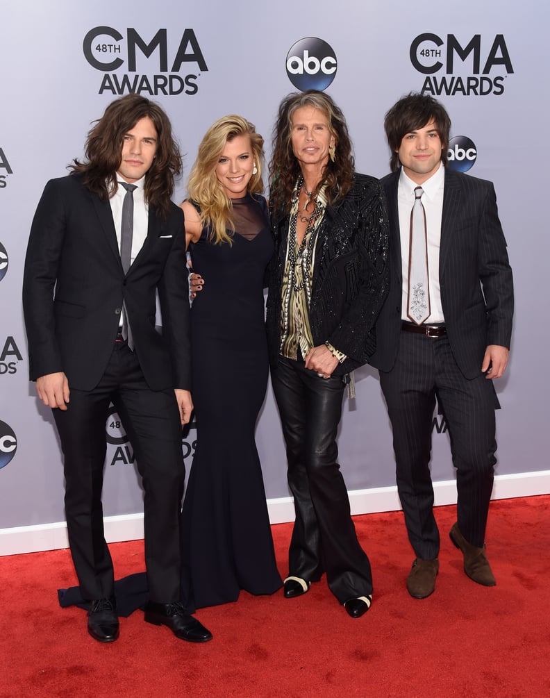 Steven Tyler and The Band Perry
