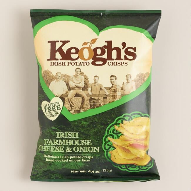 Dubliner Irish Cheese and Onion Potato Chips ($4)