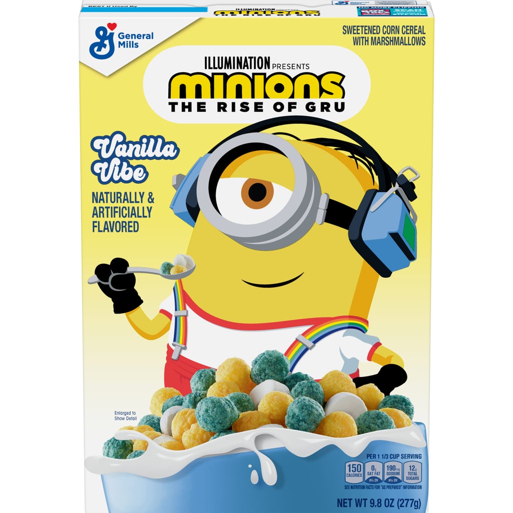 General Mills Vanilla Vibe Minions Breakfast Cereal With Marshmallows