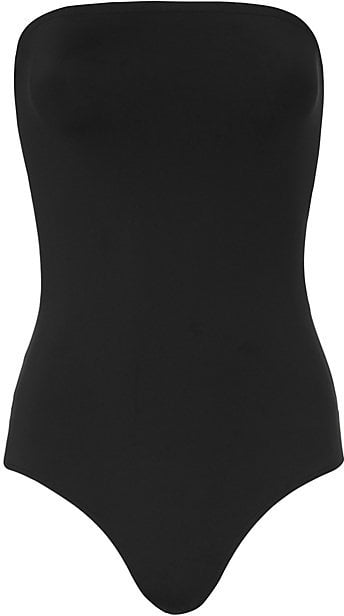 Onia Allie Slashback Strapless Swimsuit ($150)