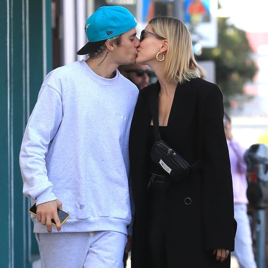 Justin and Hailey Bieber Kissing in LA Pictures March 2020