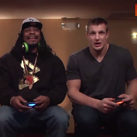 Conan O'Brien Plays Mortal Kombat With Marshawn Lynch