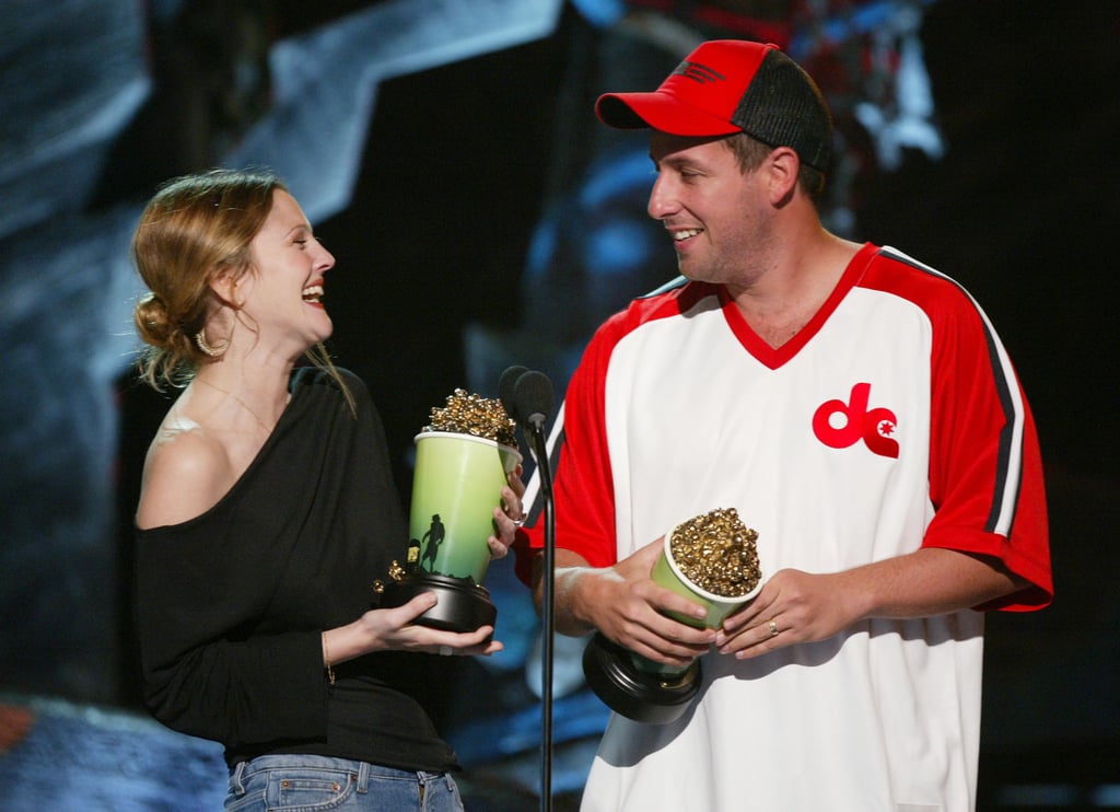 Adam Sandler and Drew Barrymore, 1998