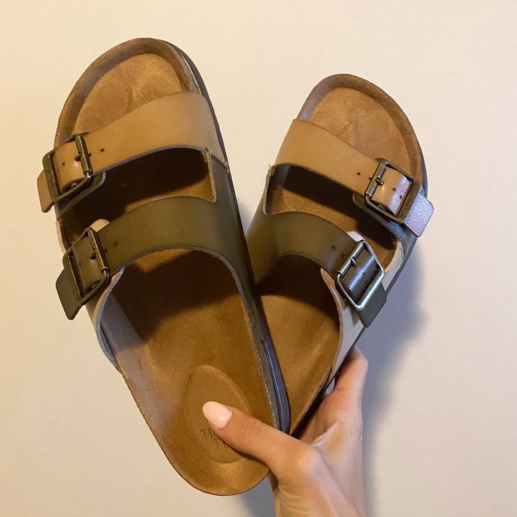 Time and Tru Platform Footbed Sandals I Editor Review