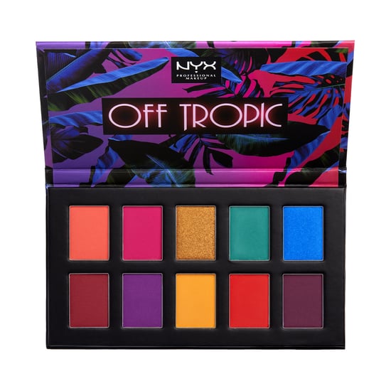 NYX Off Tropic Shadow Palette in Hasta La Vista Review