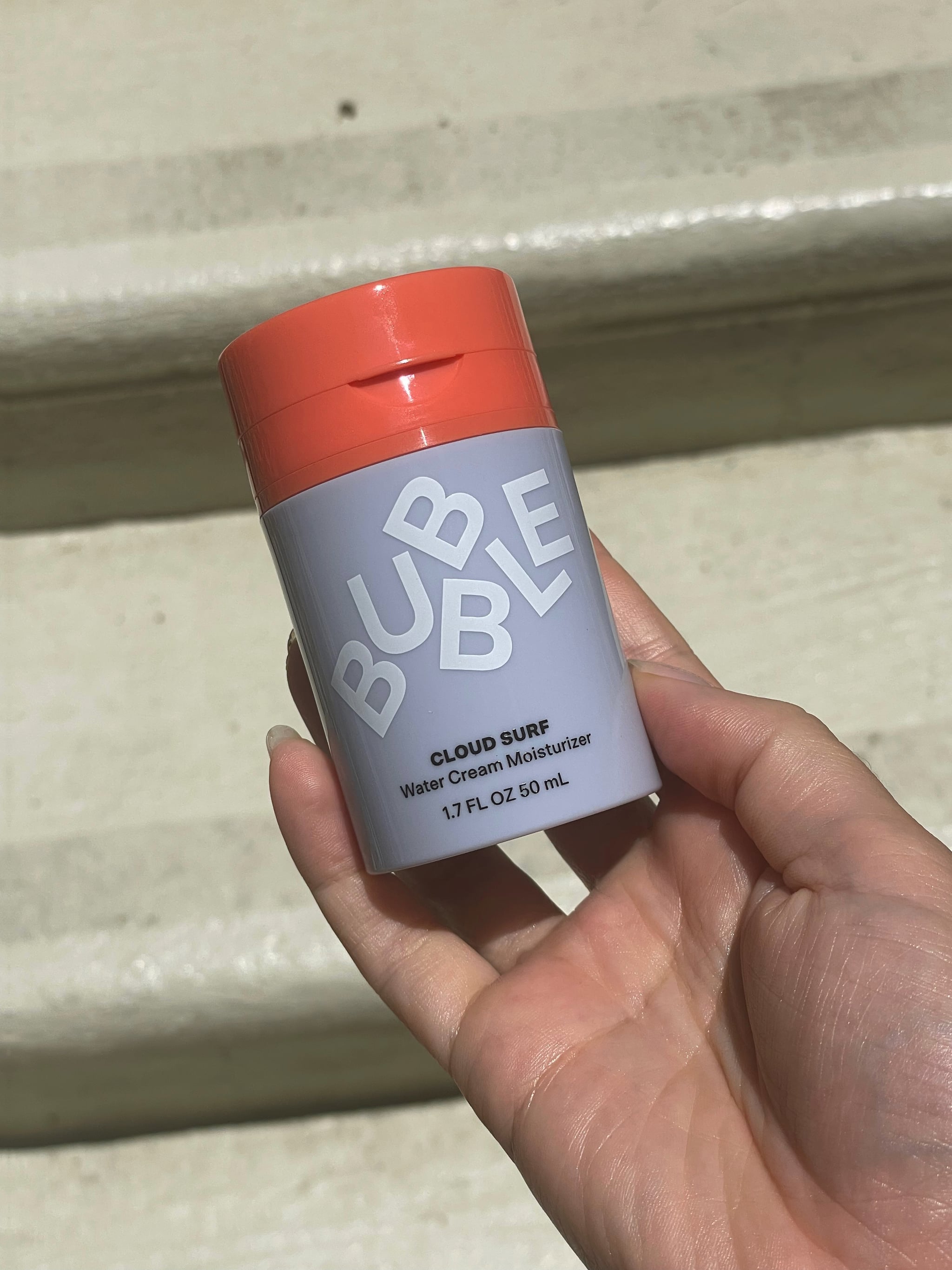 Bubble Cloud Surf Water Cream Moisturizer Review 