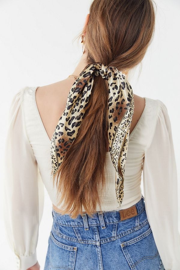 Lana Silk Scarf Scrunchie