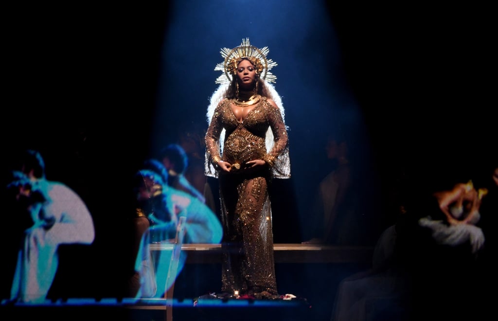 Beyonce Knowles at the 2017 Grammys