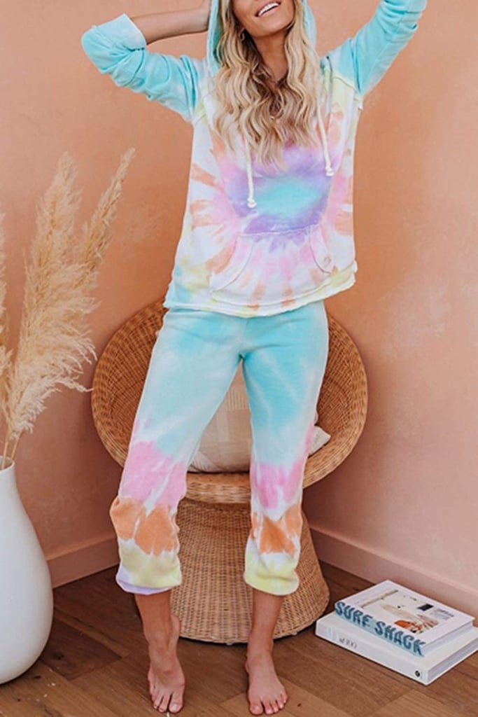 Selowin Tie-Dye Sweatsuit