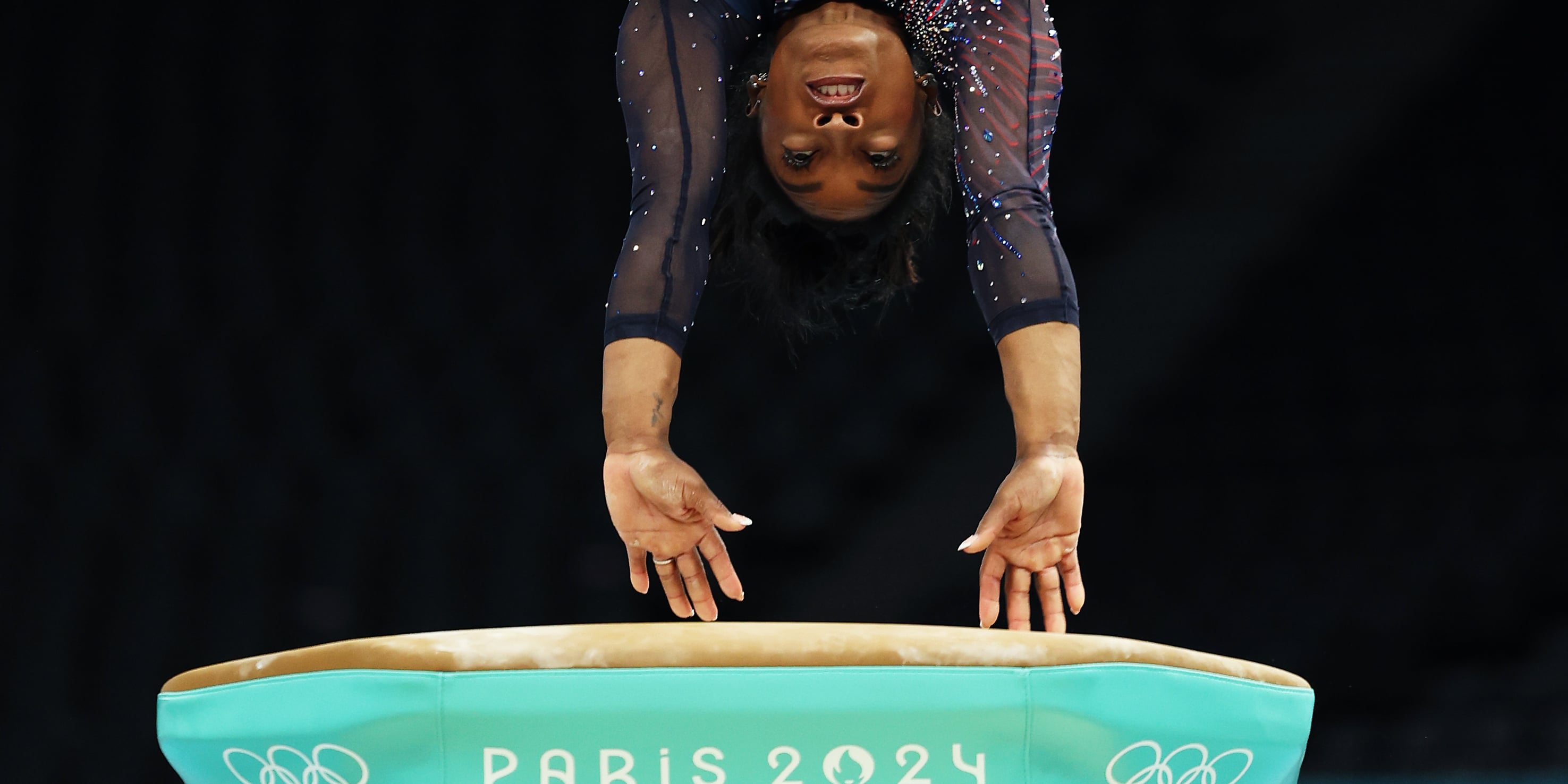 Watch Simone Biles's Yurchenko Double Pike in Slow Motion PS Fitness