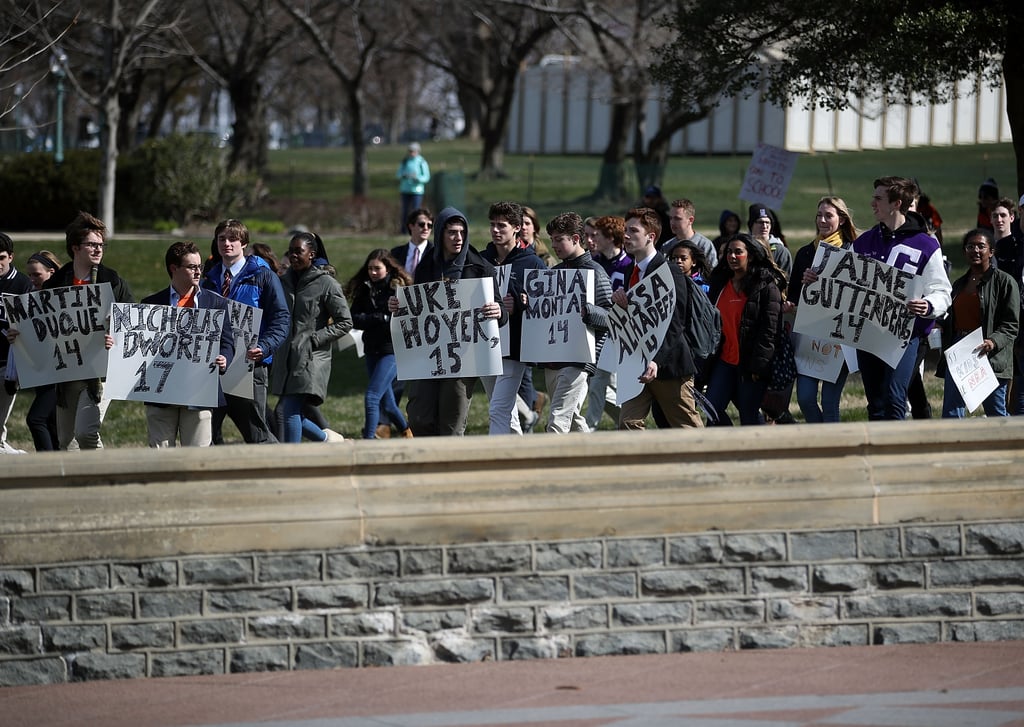 National School Walkout 2018 Gun-Control Protest Pictures