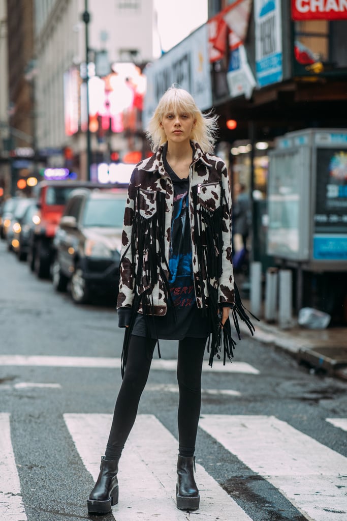 Day 4 | Street Style at New York Fashion Week Fall 2018 | POPSUGAR ...