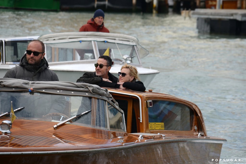 Anna Faris and Michael Barrett in Italy Pictures Nov. 2017