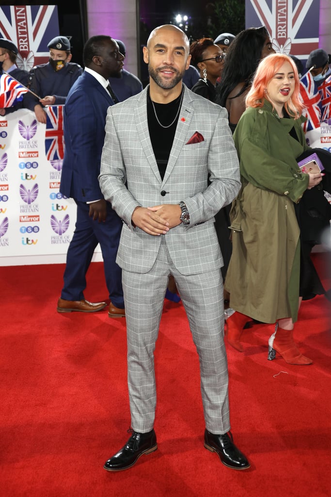 Alex Beresford at the Pride of Britain Awards 2021